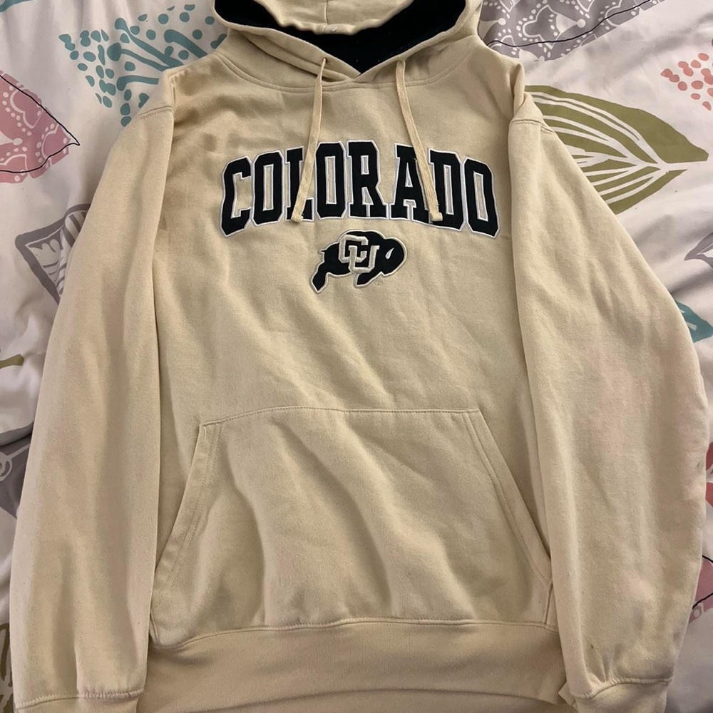 Colosseum Cream Colorado Hoodie